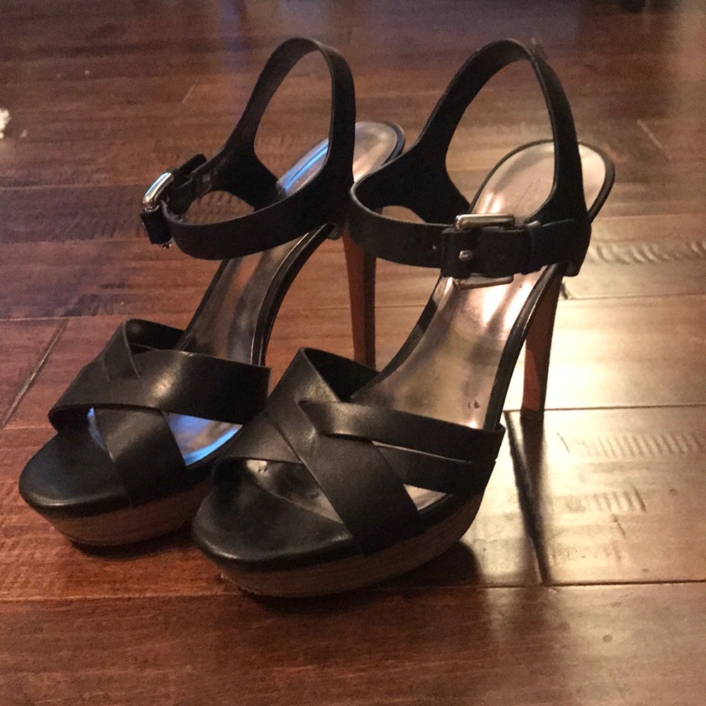 Coach platform sandal